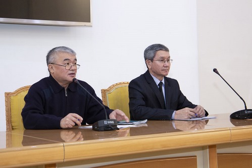 Собрание со слушателями факультета Foundation.