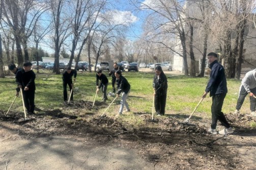 Уборка территории от мусора