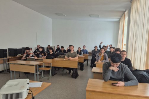 Просветительская лекция для студентов «Школы цифровых технологий и искусственного интеллекта» ВКТУ имени Д. Серикбаева