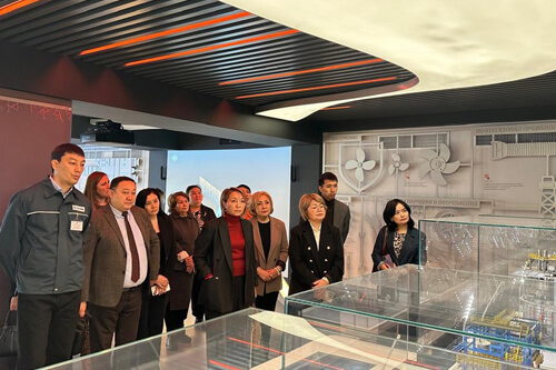 Представители ВКТУ посетили музей Титано-магниевого комбината