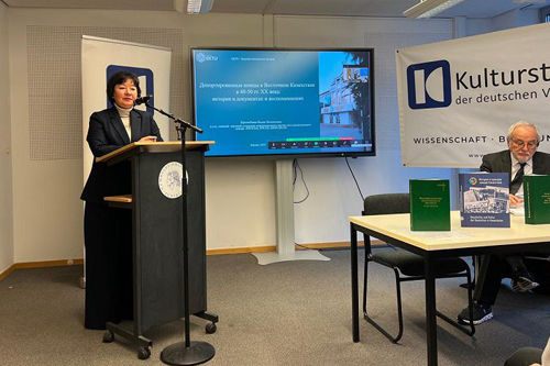 Ученая нашего университета выступила на симпозиуме в Берлине