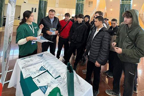 Восточно-Казахстанский технический университет имени Д. Серикбаева принял участие в международной выставке «BILIM JÁNE BOLASHAQ»