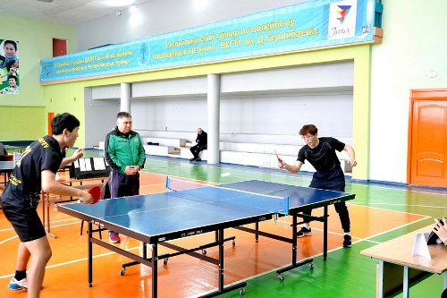 Соревнования по настольному теннису
