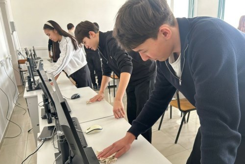 В поддержку идеологии «Таза Қазақстан»  проведена генеральная уборка