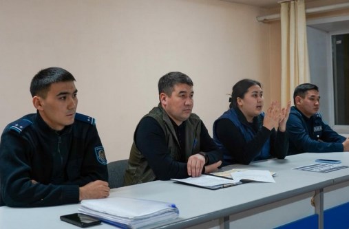 Полицейские ВКО провели встречу со студентами  в рамках проекта «Закон и порядок»