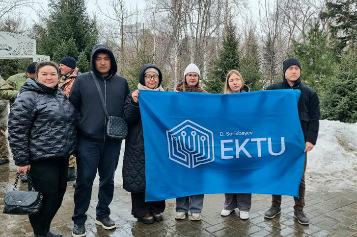 Студенты и сотрудники университета поддержали республиканскую акцию «Таза Қазақстан»