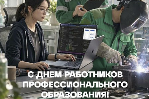 Поздравляем с Днём работников технического и профессионального, послесреднего образования!