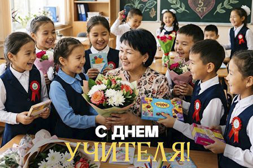 Поздравляем с Днём учителя!