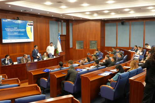 Делегация ВКТУ приняла участие в мониторинговой встрече проекта CirculEc в Ташкенте и подписала соглашения о сотрудничестве